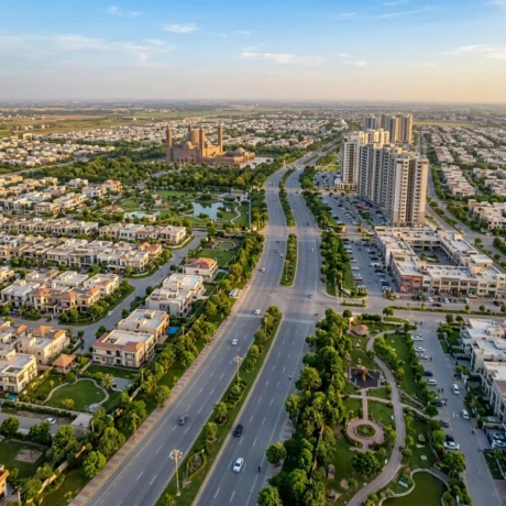 hs-ideal-tower-location-bahria-town-lahore